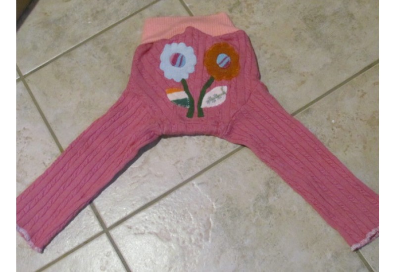 Pantalon en laine 2 ans- Fleur